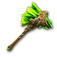 翠晶の斧